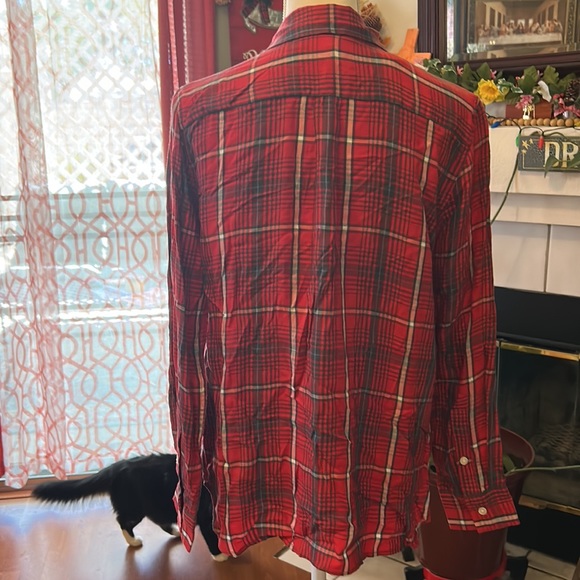 Levi’s Women’s Long Sleeve Button Down Blouse Medium NWT - Picture 2 of 8